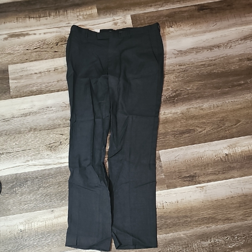 Men's Black Dress Pants Slim